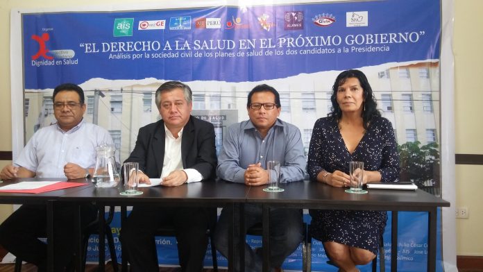 La salud está fuera del debate presidencial. Grandes ausencias y malas propuestas, cuestionan colectivos de Dignidad en Salud. Foto: Marlon Castillo