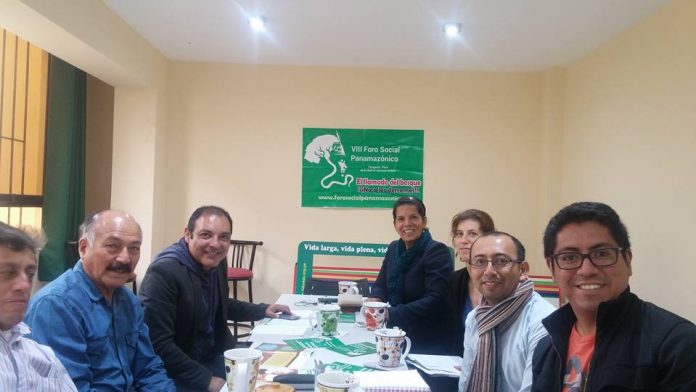 Alianza entre Conexión Vida y Foro Panamazónico para producción de contenidos radiofónicos / Foto: Liliam Jiménez