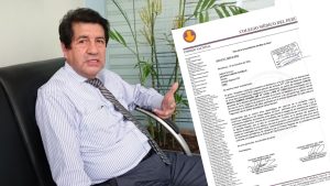 Decano del Colegio Médico del Perú (CMP), Miguel Palacios Celis.