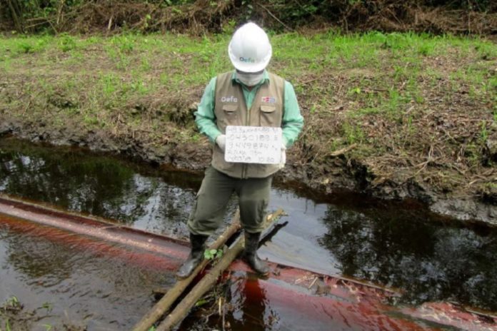 Derrame de petroleo Loreto