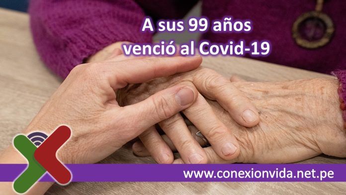 Anciana con Civid-19 - Conexión Vida