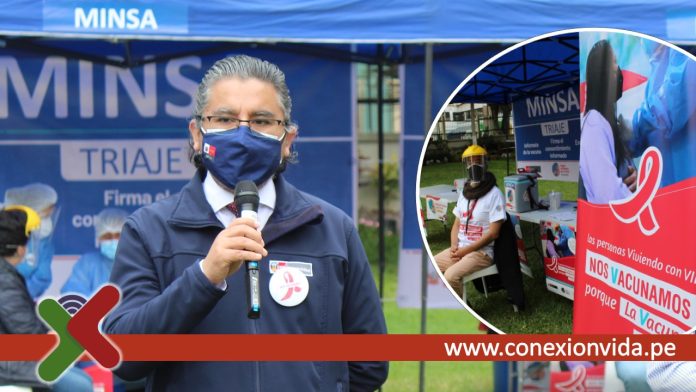 vacunacion personas con VIH Director Nacional de Prevención de VIH, Carlos Benites Villafane Vacunacion personas con VIH - Foto: Marlon Castillo