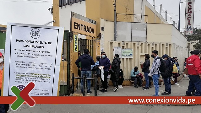 Sistema de referencia en hospitales del Minsa son burocráticos Sistema de referencia en hospitales del Minsa son burocráticos - Foto Marlon Castillo - Conexión Vida