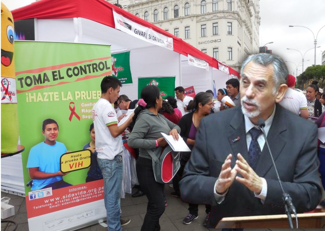 Ministro Pedro Francke y presupuesto en VIH