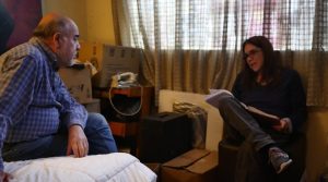 Dos directores frente a frente: Degregori con Patricia Wiesse Risso. Foto: Ministerio de Cultura