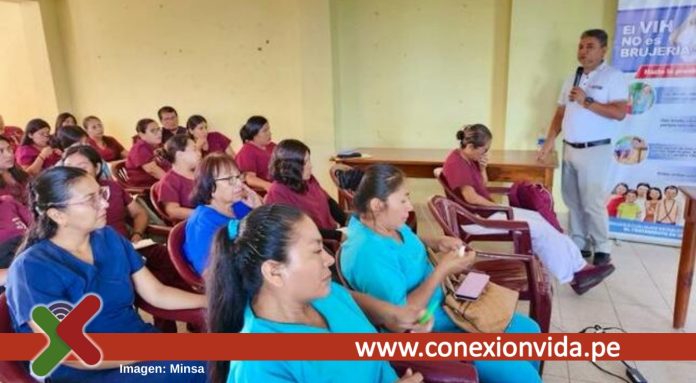 Amazonas Minsa fortalece capacidades del personal de Condorcanqui en la atención de personas viviendo con el VIH